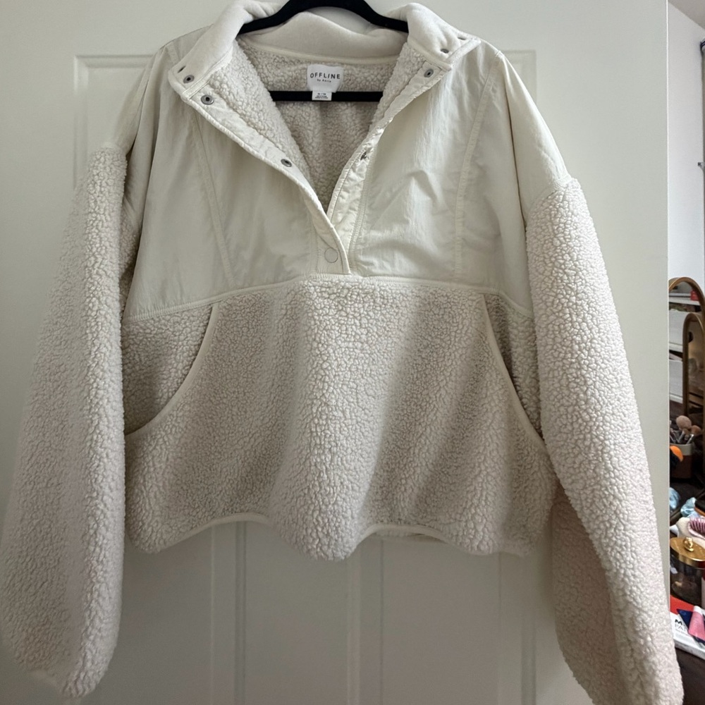 American Eagle Sherpa jacket